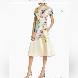 Teri Jon Floral Dress Size 4 NWT